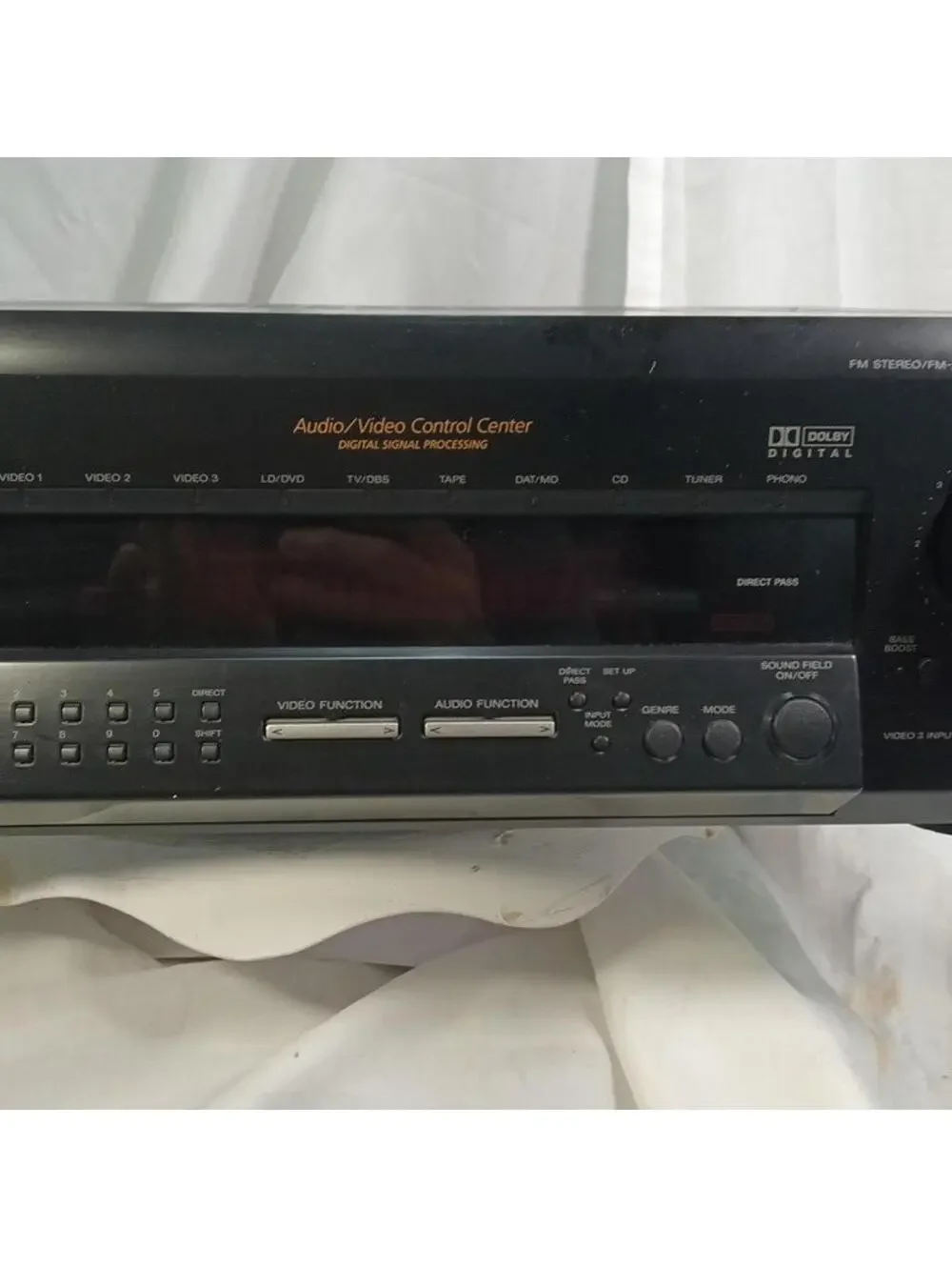 Sony STR-DE915 AM FM Stereo AV Receiver Home Theater Surround Sound Black Tested